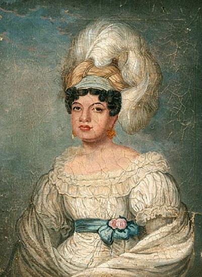 George Hayter Portrait of Queen Kamamalu oil painting image